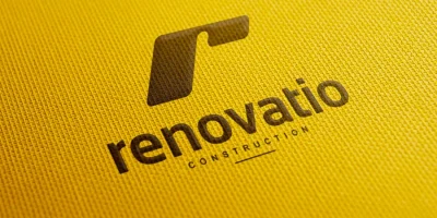 Logo open layer mockup