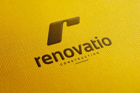 Logo open layer mockup