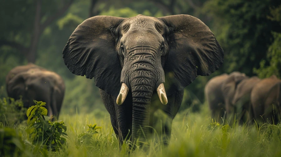 Elephant stock image