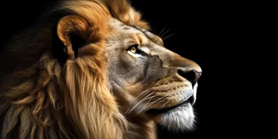 Lion stock image