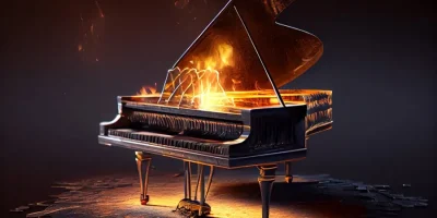 A set of musical instruments sound effects