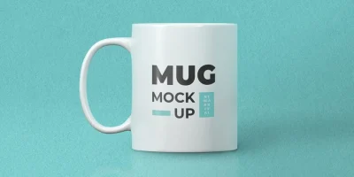 Advertising mag open layer mockup