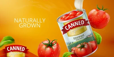 Open layer design of tomato paste