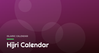 Hijri Calendar Hijri Calendar
