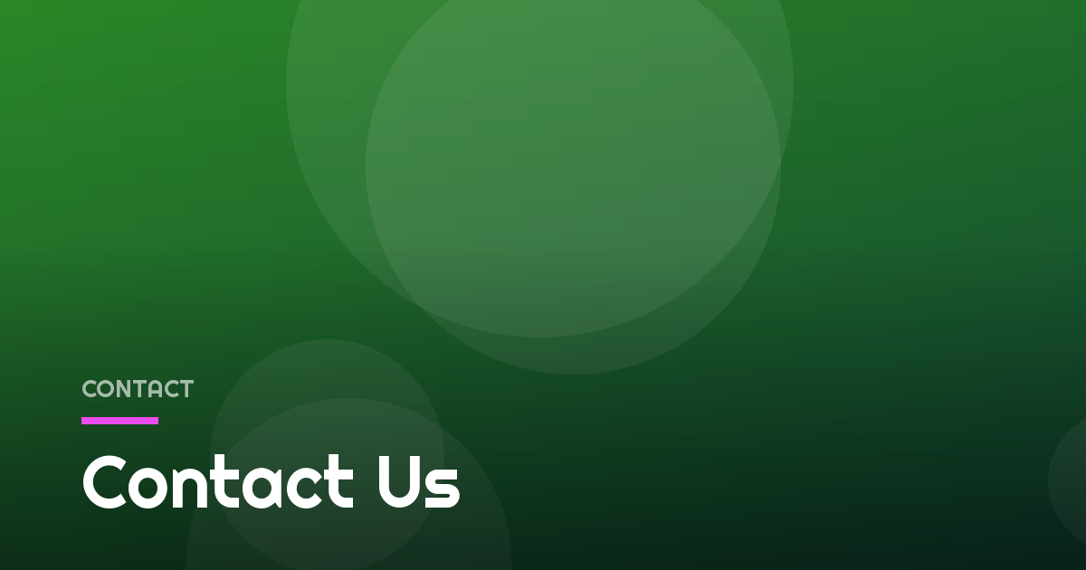 Contact Us