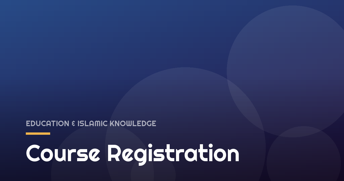Course Registration