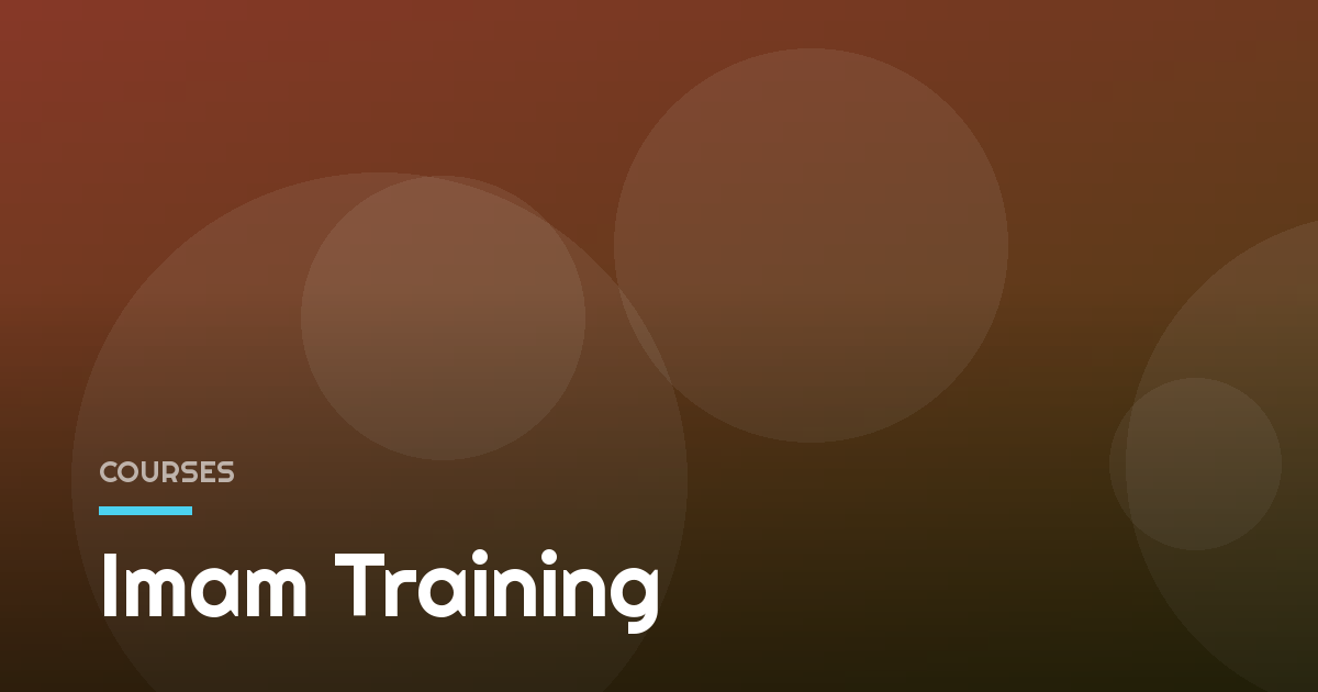 Imam Training