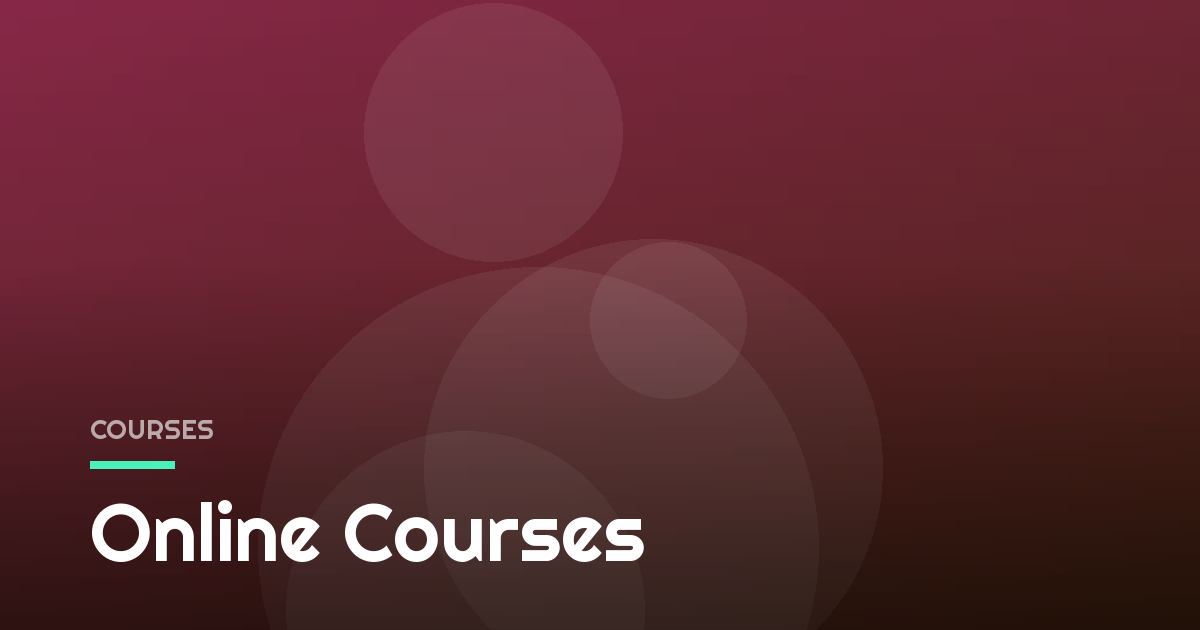 Online Courses