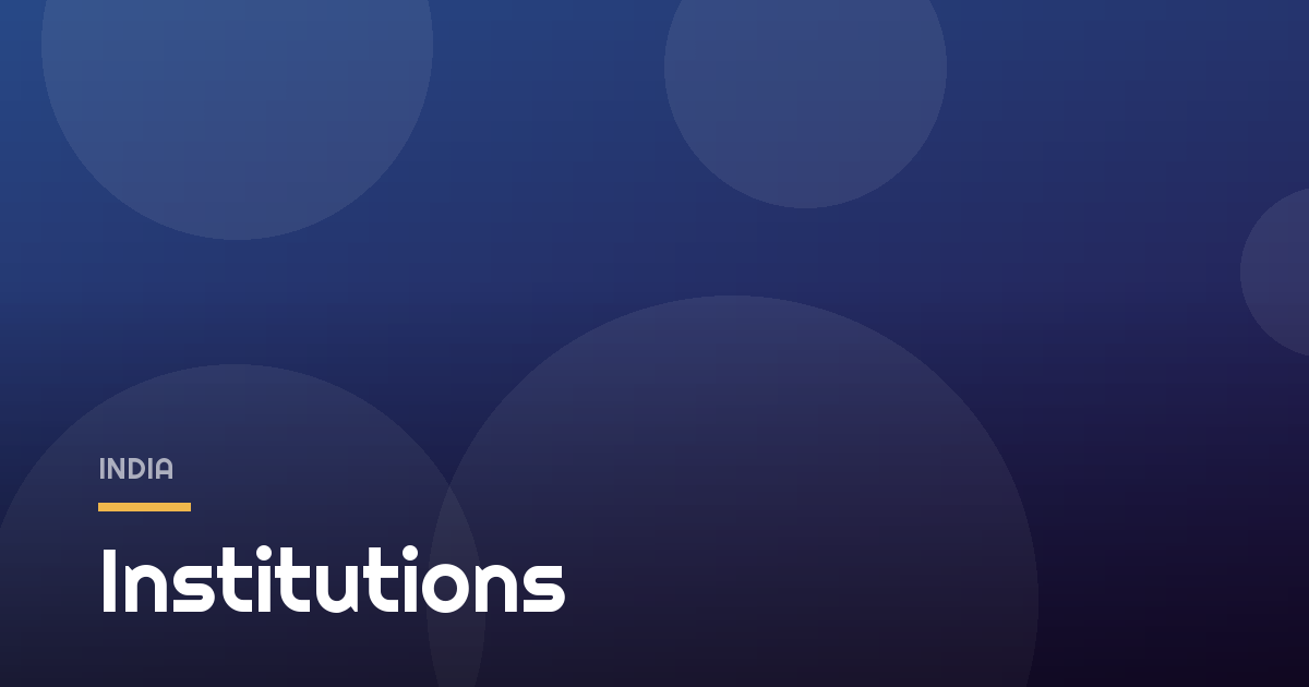 Institutions