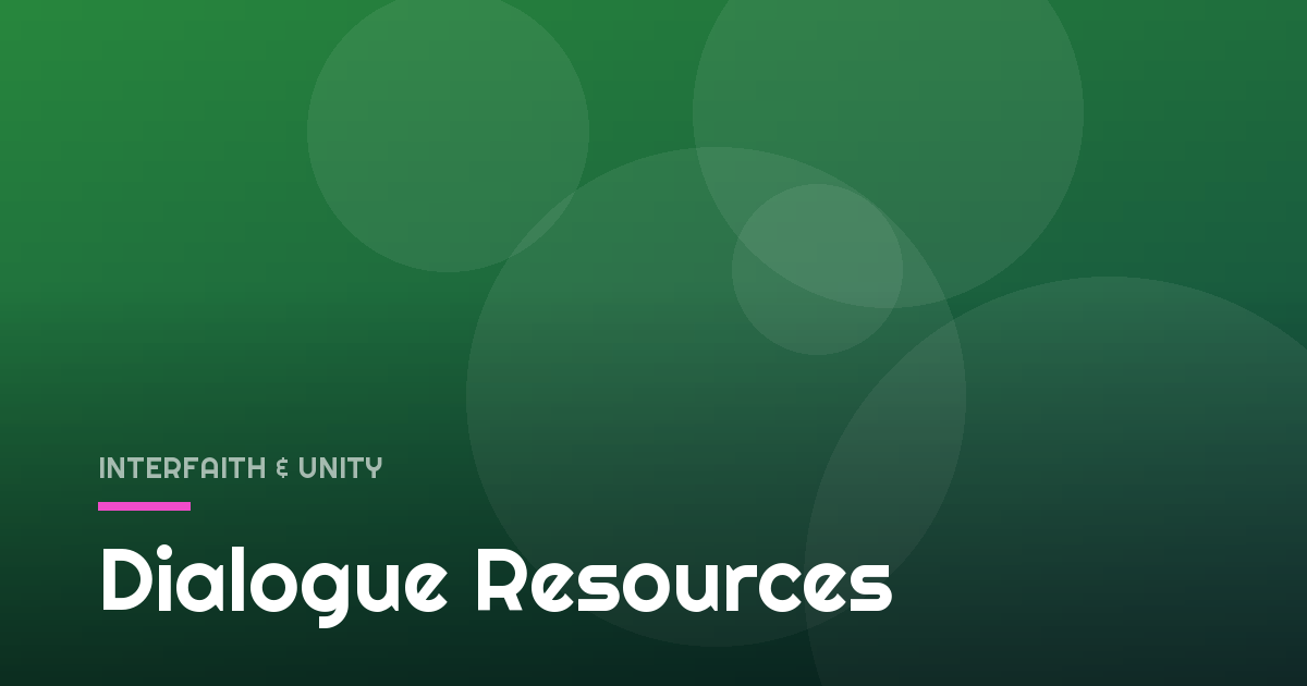Dialogue Resources