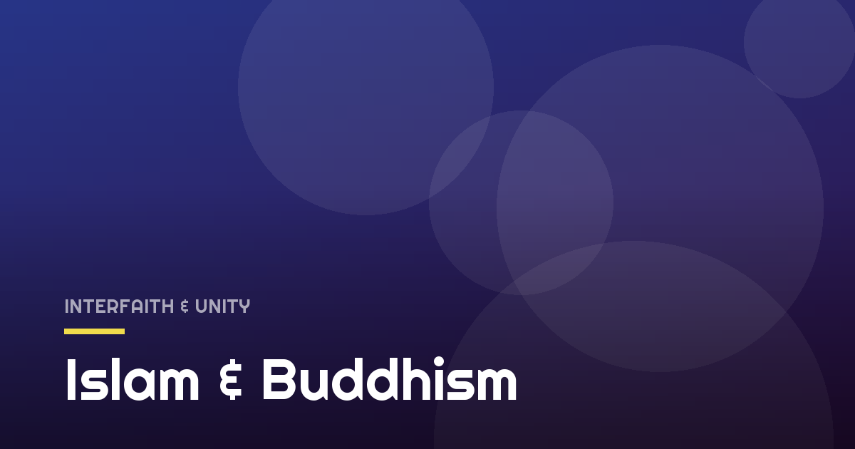 Islam & Buddhism