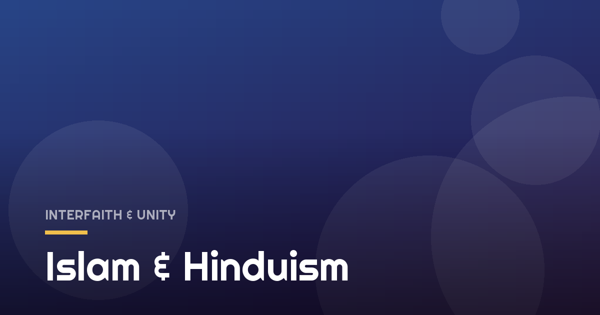 Islam & Hinduism