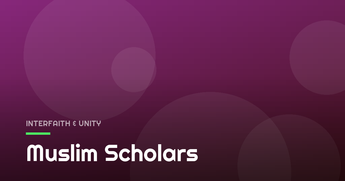 Muslim Scholars