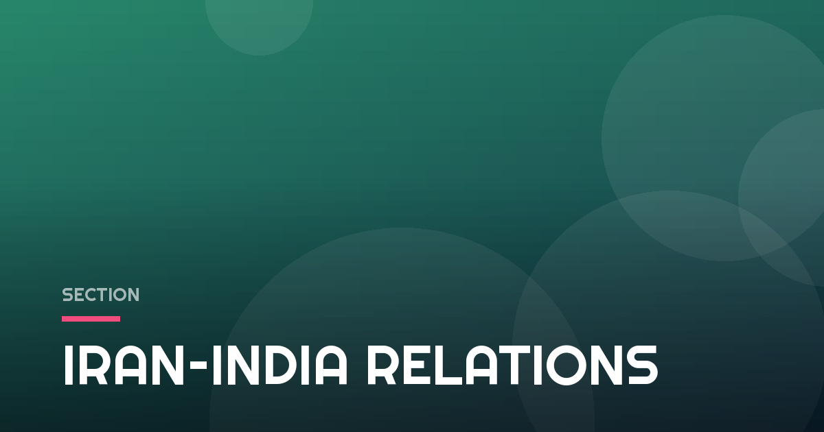 IRAN–INDIA RELATIONS