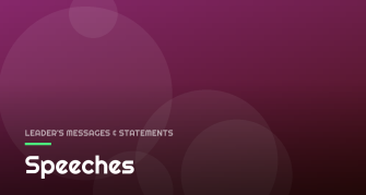 Speeches