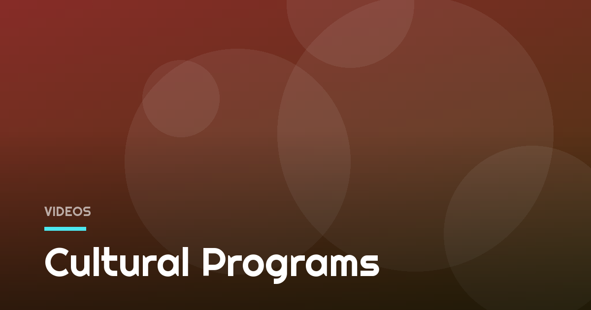 Cultural Programs