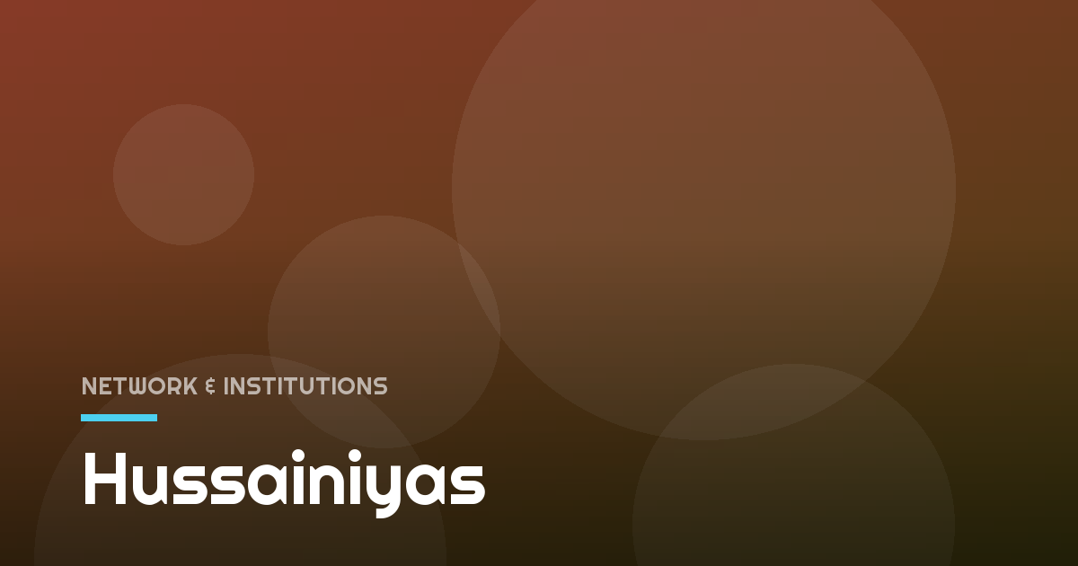 Hussainiyas