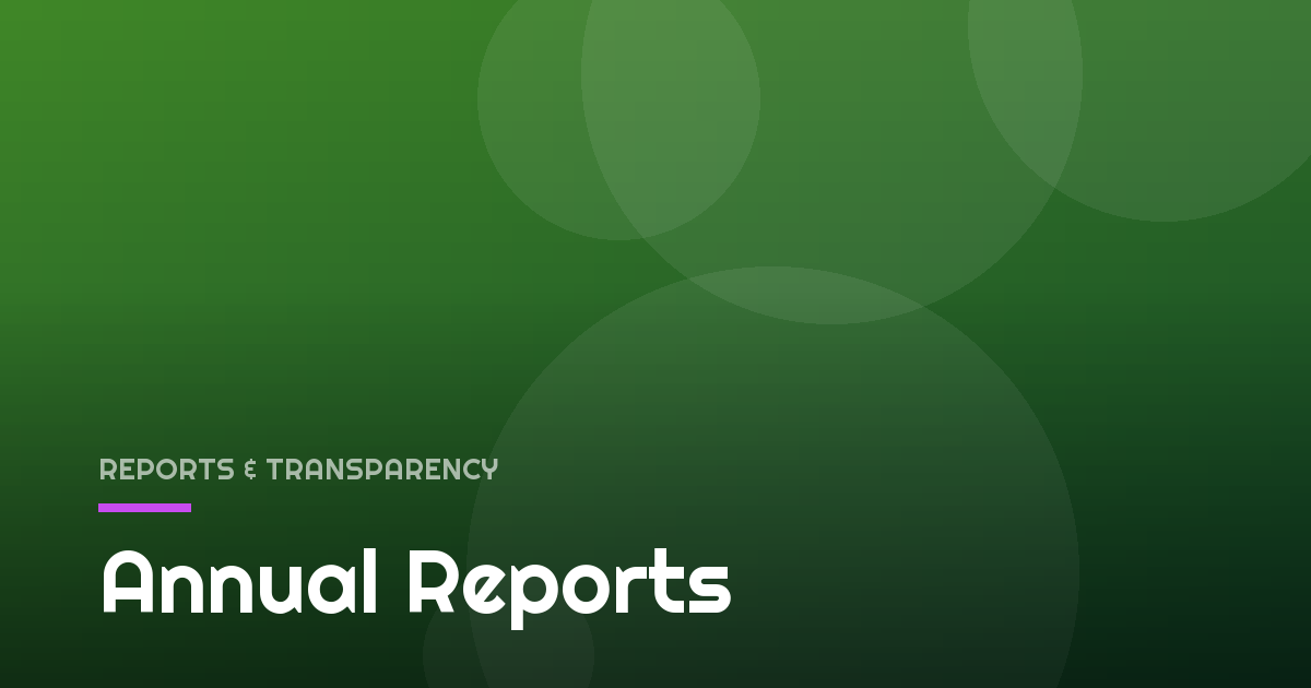 Annual Reports