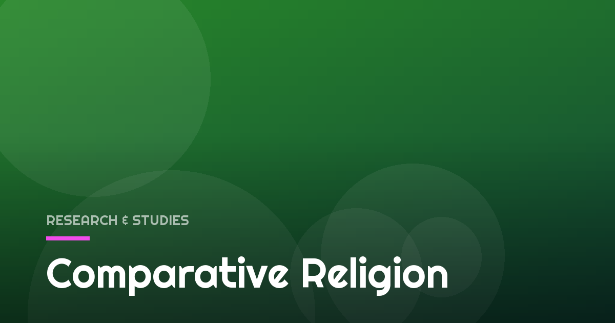 Comparative Religion