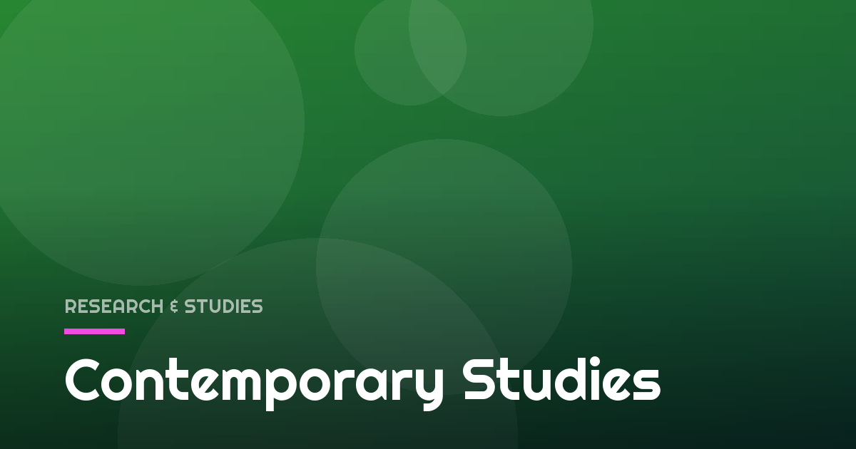 Contemporary Studies