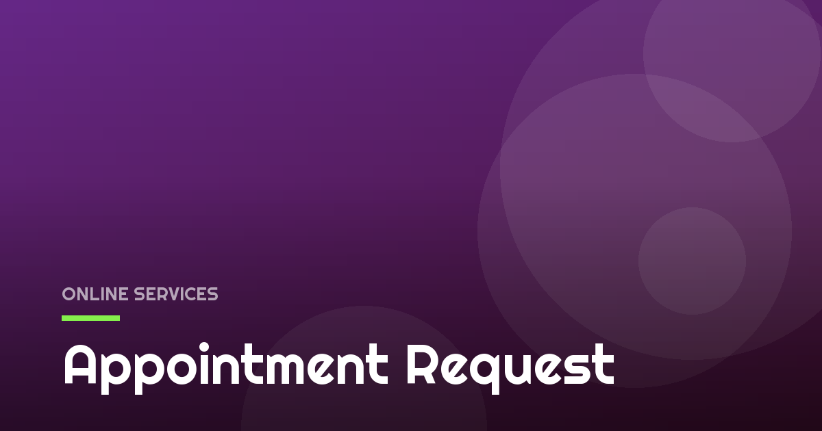 Appointment Request
