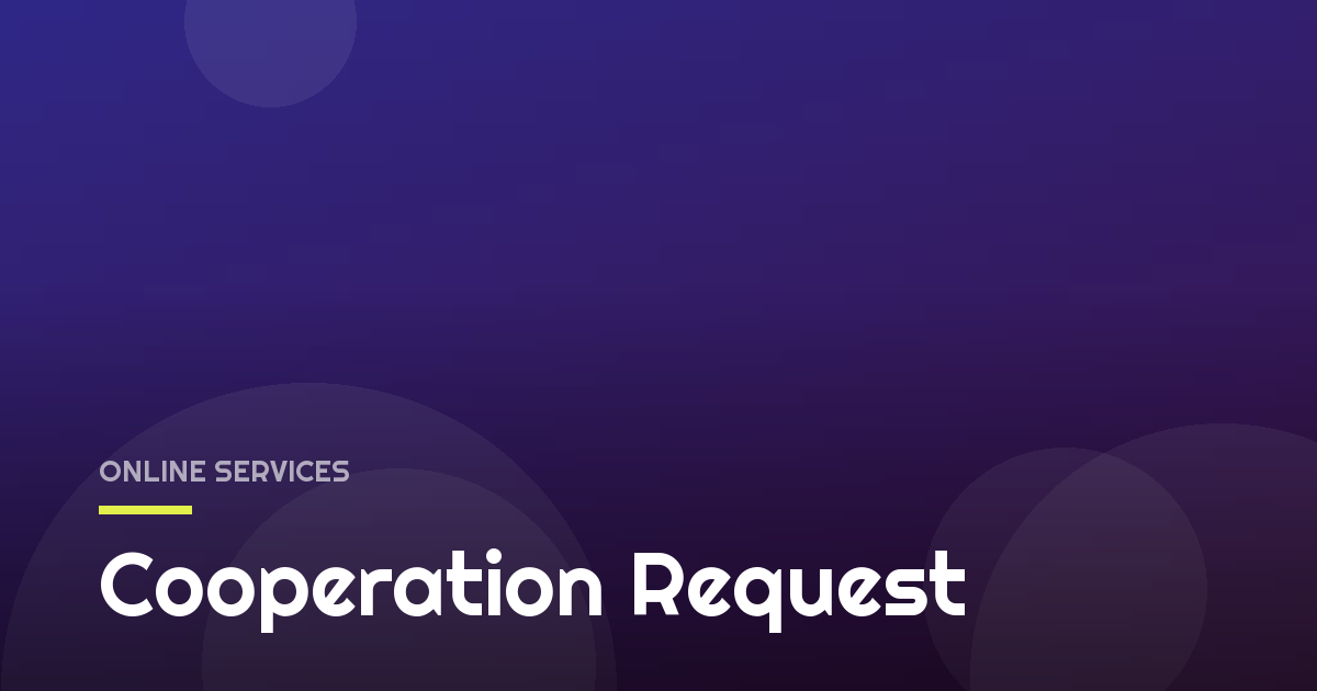 Cooperation Request