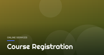 Course Registration Course Registration