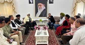 Jat Association Meets Ayatollah Dr. Hakim Elahi